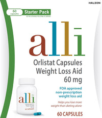 alli® Orlistat 60 mg — 60 Capsules Starter Pack